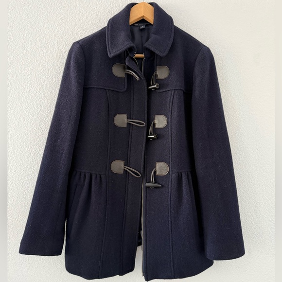 Brooks Brothers Dark Blue Toggle Pea Coat - Picture 1 of 8